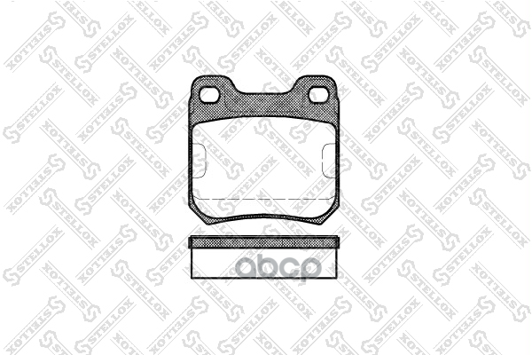 Колодки дисковые з. Opel Omega/Caravan 2.0-3.6/2.3D- Stellox арт. 250040SX