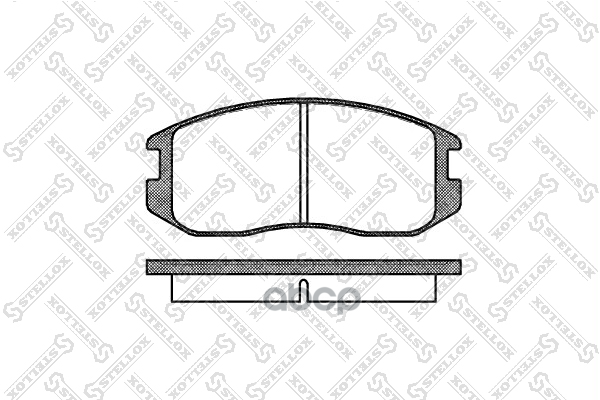 Колодки дисковые п. Mitsubishi Lancer/Colt 1 Stellox арт. 368000SX