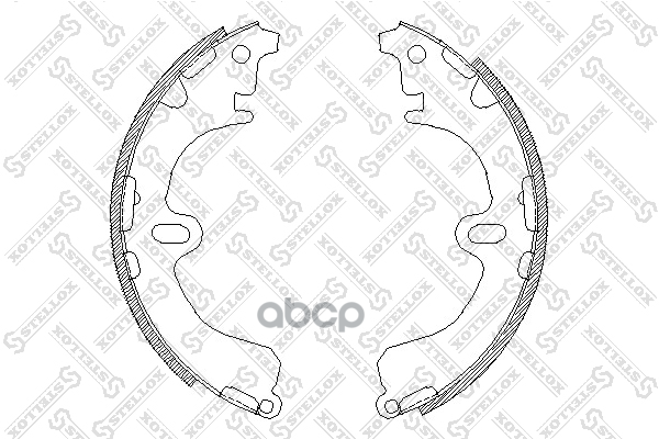 Колодки барабанныеToyota Co Stellox арт. 391100SX