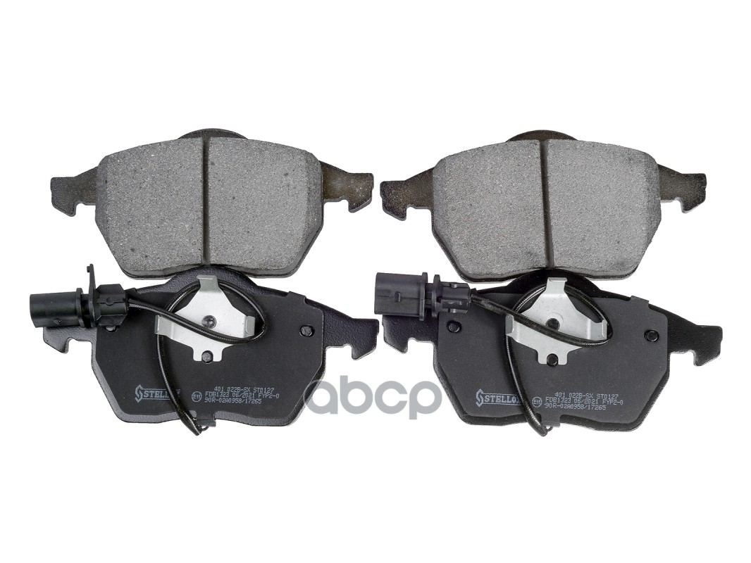 Колодки дисковые п. Audi A4 1.6/2.0/3.0/2.5TDi 99>/A6 1.8-3.0/1.9T Stellox арт. 401022BSX