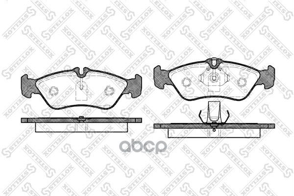 Колодки Дисковые Задн. Mb Sprinter 308D/310D, Vw Lt28-35 2.3-2.5Td Stellox арт. 591000BSX