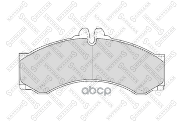 Колодки дисковые без,WVA 29076Omn MB 408.412D.414 Sprinter 904 Stellox арт. 8501415SX