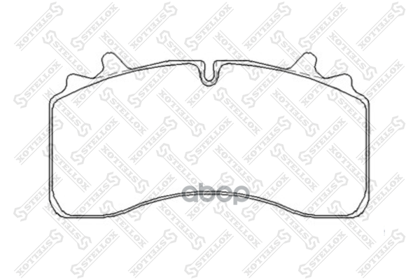 Колодки тормозные дисковые  8511427SX Stellox арт. 8511427SX