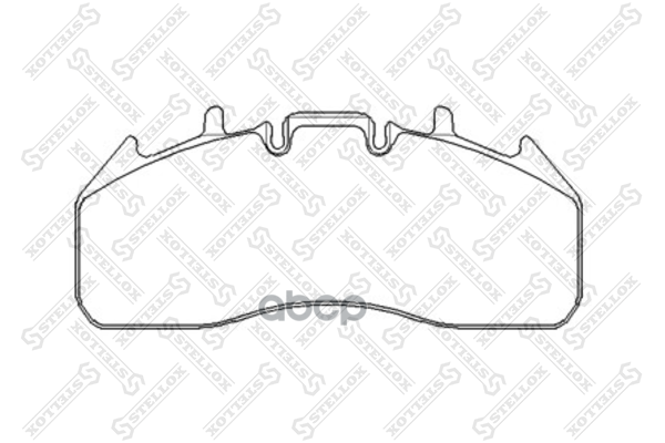 Колодки диск. 29174 с р/к RVI Magnum/Premium,Volvo FM/FH13 STELLOX 85-11432-SX Stellox арт. 8511432_SX