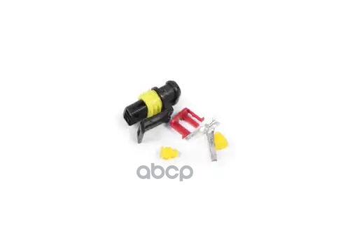 Р/к разъема плоская фишка 2-pinSUPER SEAL,личинки,уплотн,с резиново Stellox арт. 8801413SX