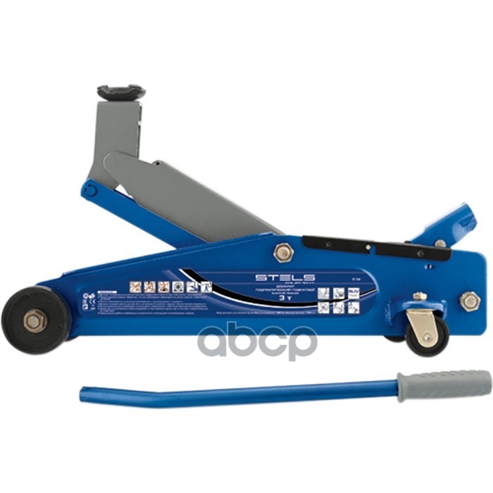 Домкрат Подкатной 3 Т, Высота Подхвата 190 Мм, Высота Подъма 535 Мм, Высокий Подъем, Suv Stels арт. 51134