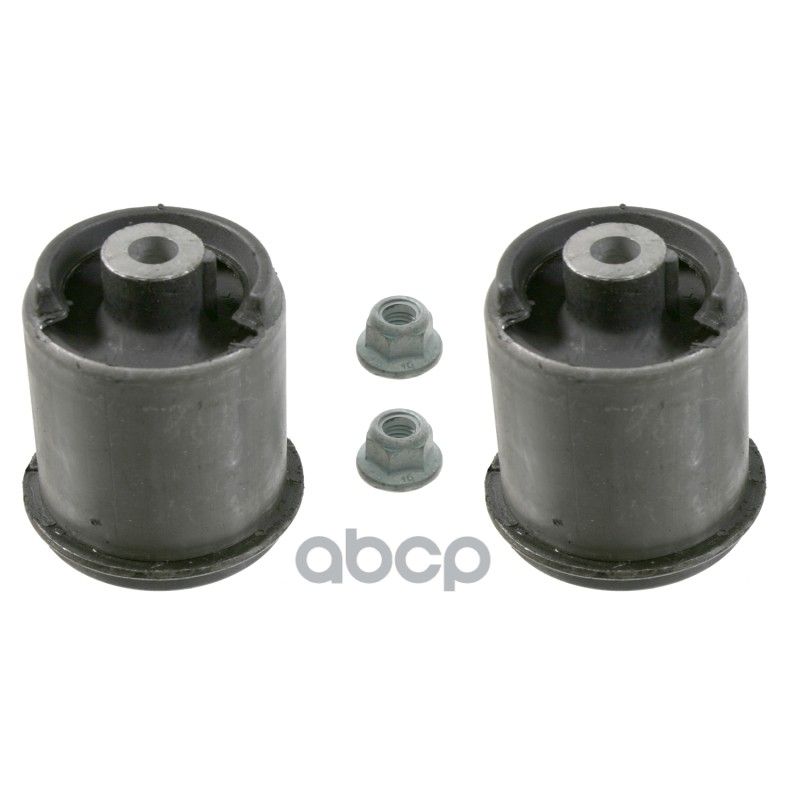 Комплект Сайлентблоков Подвески Задней Балки 2Шт Audi: A3 96-03, Tt 98-, Seat: Cordoba 02-, Ibiza Iv 02-, Leon 99-, 05-, Tole...