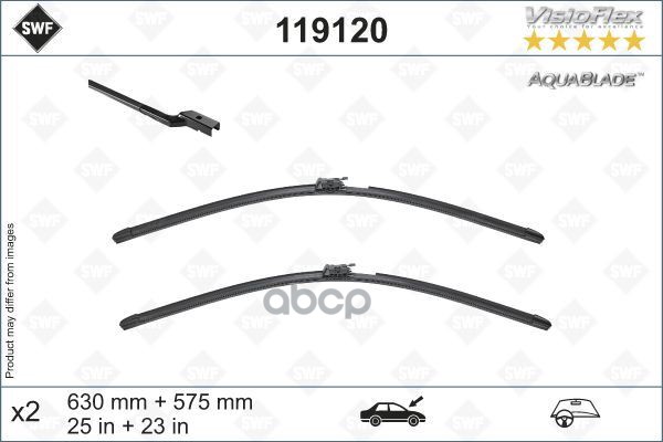 Щетка Стеклоочистителя (Комплект) Swf арт. 119120