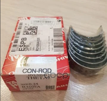 Вкладыши шатунные к-т 025 HYUNDAI STAREX/H1/IX35/KIA SPORTAGE G4KD/L4KB 2,0/2,4 07- TAIHO арт. R3109A 025