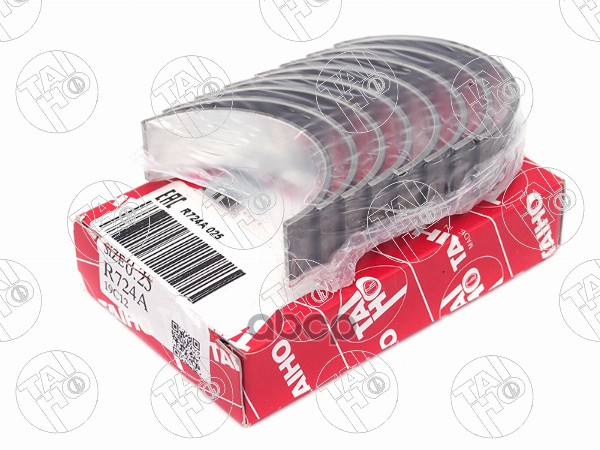 Вкладыши шатунные к-т 0,25 TOYOTA PREMIO/ALLION/CALDINA 1AZ-FE/2AZ-FE 01- TAIHO арт. R724A 025