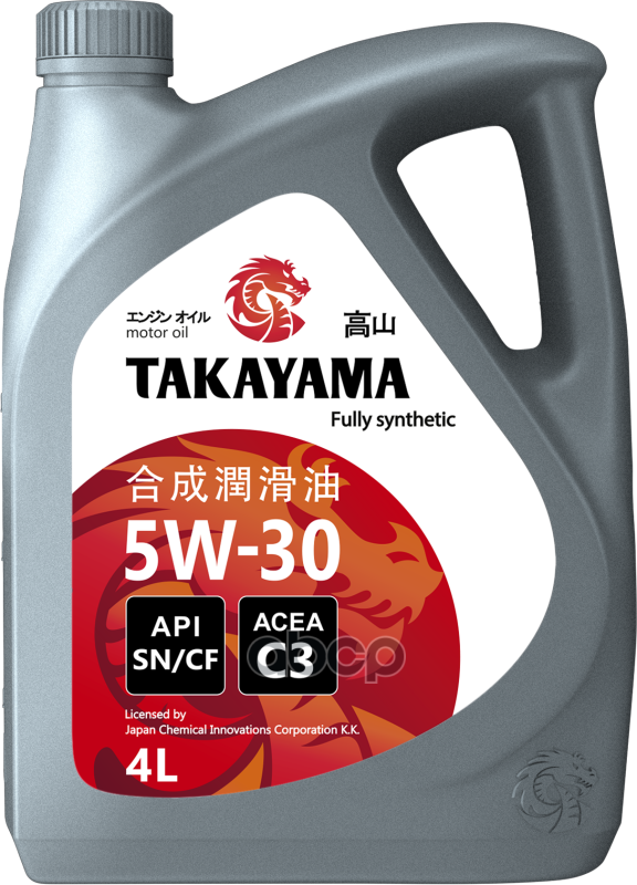TAKAYAMA 5W-30 4L C3 Sn/Cf