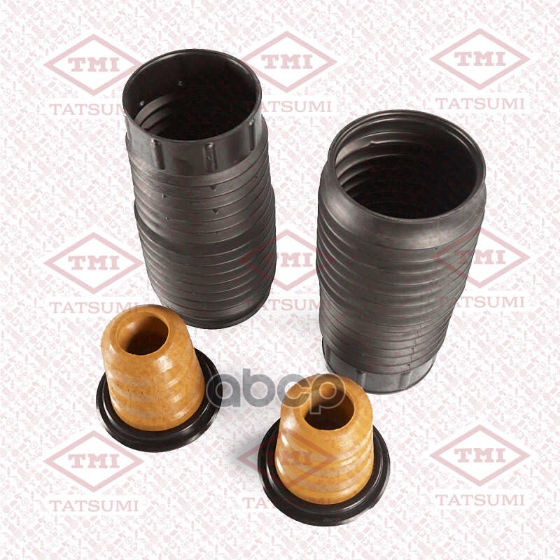 Комплект защитный амортизатора переднего (2 пыльн.+2 отб.) TATSUMI арт. TAH1133