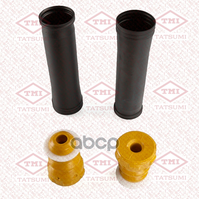 Комплект защитный амортизатора заднего (2 пыльн.+2 отб.) TATSUMI арт. TAH1358