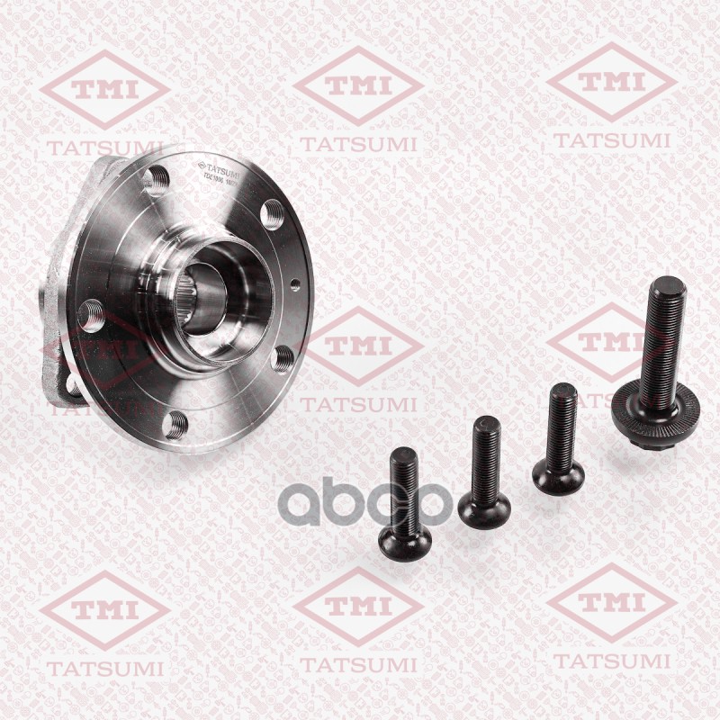 Ступица передняя AUDI A3/Q2/R8/TT 13-SKODA Karoq/Kodiaq/Octavia/Superb 12-VW Golf 12- TDE1006 TATSUMI арт. TDE1006