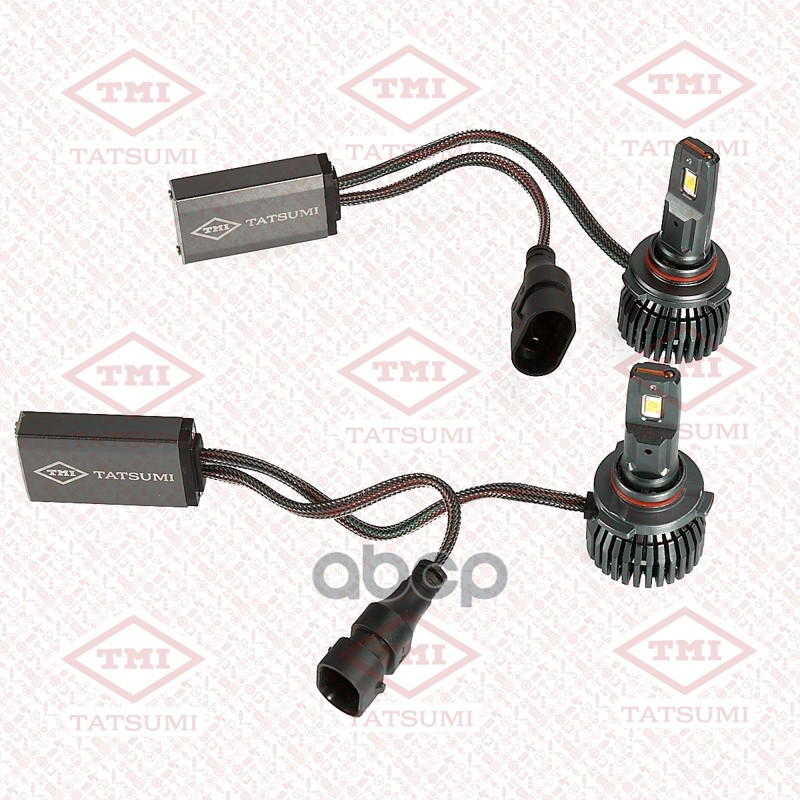 Лампа светодиодная HB3 9005 12V (42W) 6500K (комплект 2шт) TATSUMI арт. TFN1001LED