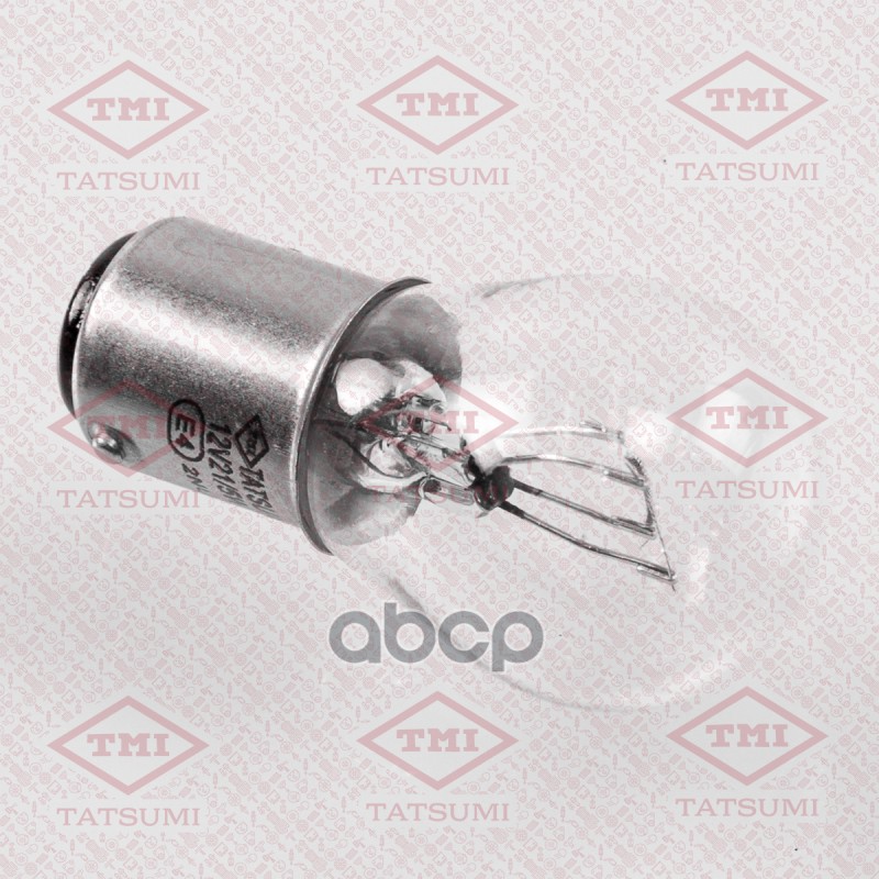 Лампа P21/5W 12V (21/5W) P21/5W 12V (21/5W)  BAY15D TFP1003 TATSUMI арт. TFP1003