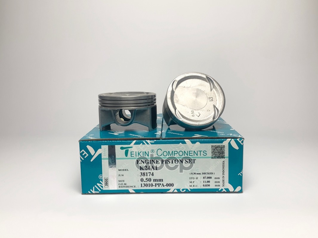 Поршень без колец ( цена за 1 шт) Honda K24A1 d87.0+0.5 (13010-PPA-000) TEIKIN арт. 38174050
