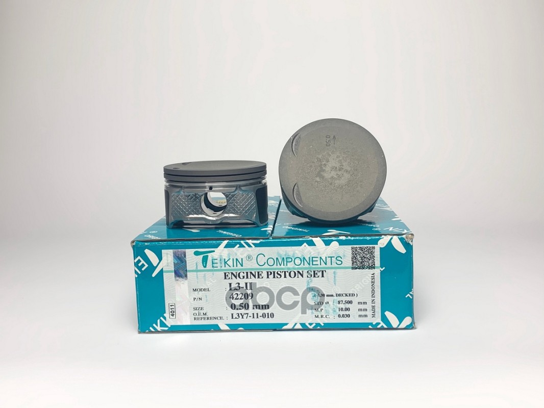 Поршень без колец ( цена за 1 шт) Mazda L3C1 d87.5+0.50 TEIKIN арт. 42209050