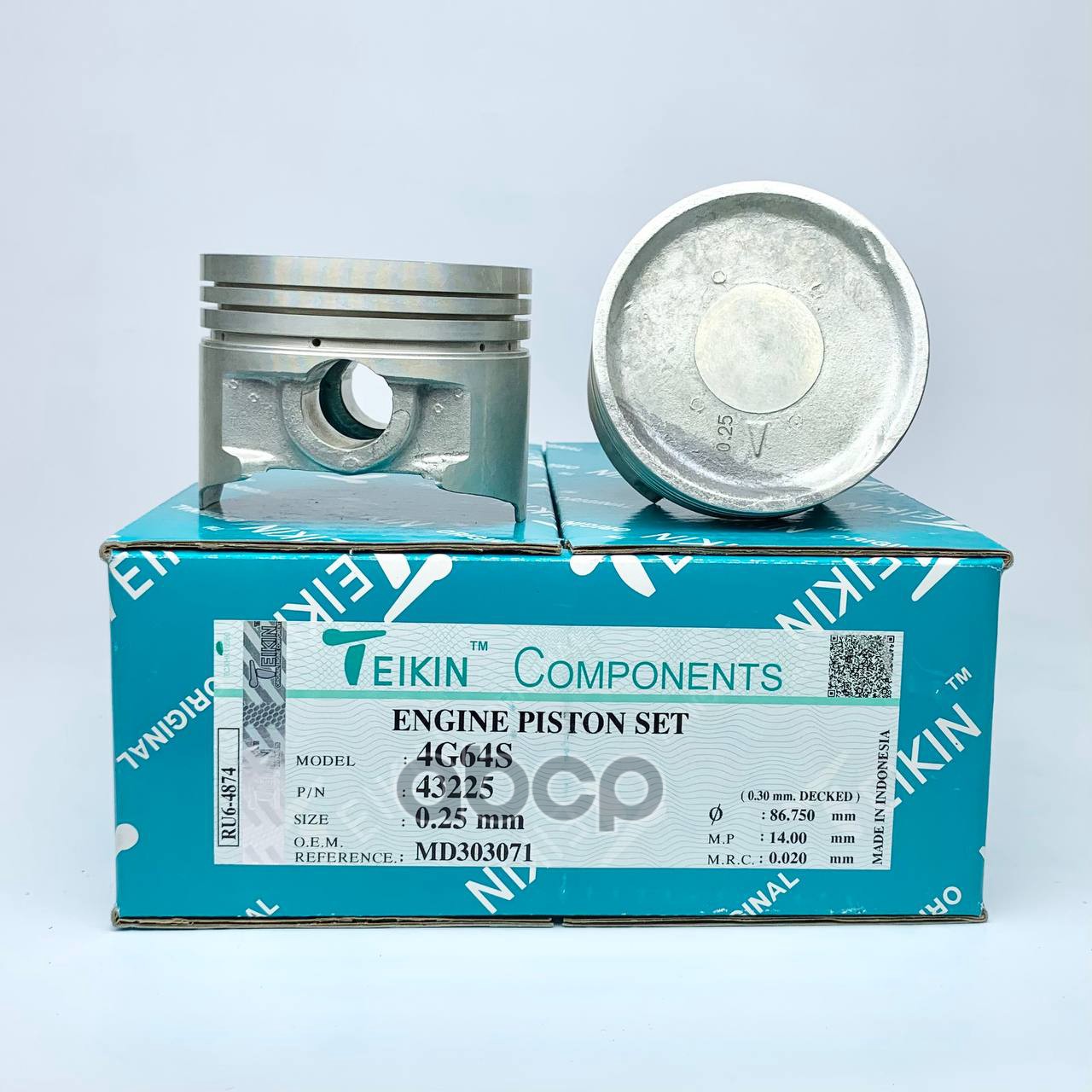 Поршень Без Колец Mitsubishi 4G64s D86.5+0.25 Teikin TEIKIN арт. 43225025