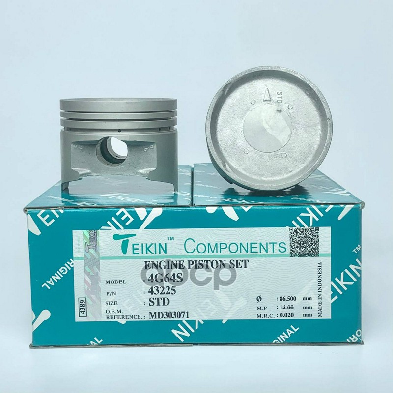 Поршень без колец Mitsubishi 4G64S d86.5 STD Teikin TEIKIN арт. 43225STD