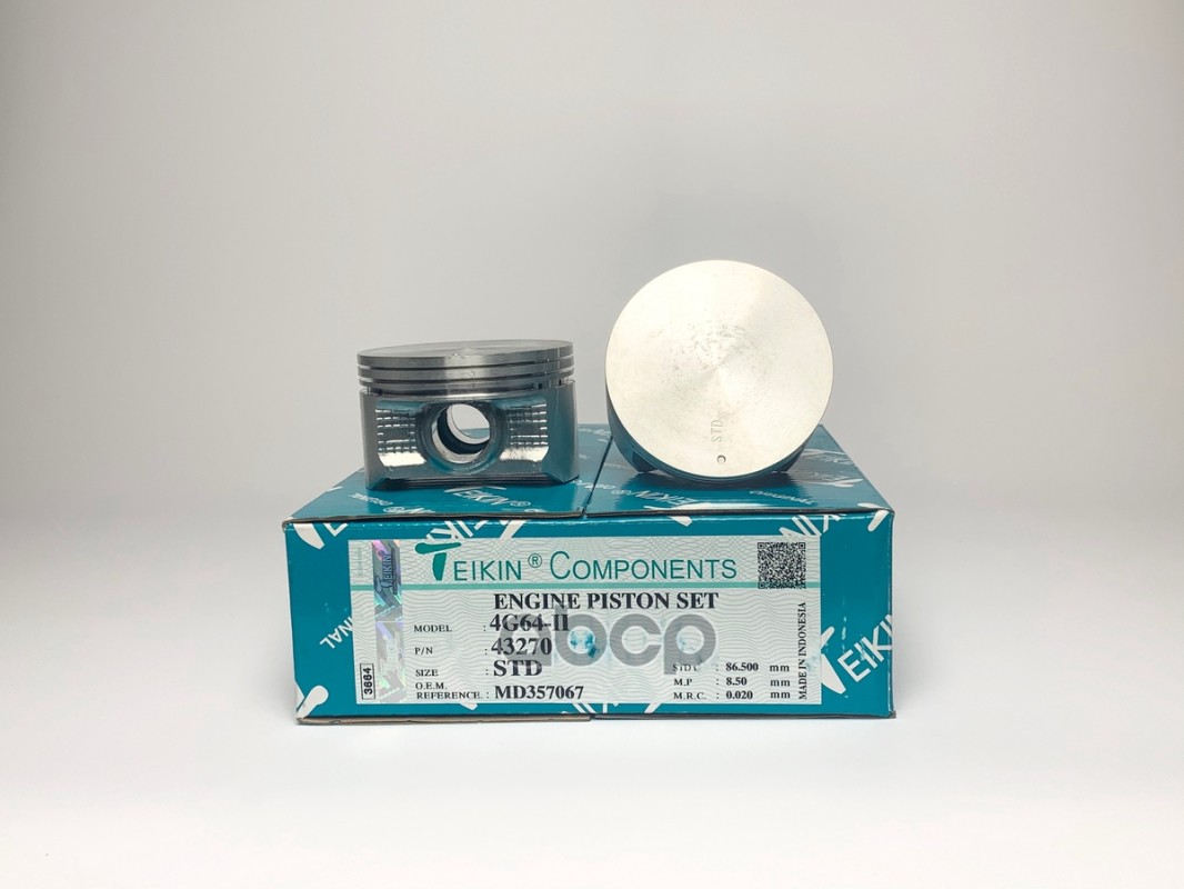 Поршень без колец ( цена за 1 шт) Mitsubishi 4G64-II d86.5 STD TEIKIN арт. 43270STD