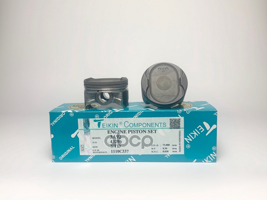 Поршень без колец ( цена за 1 шт) Mitsubishi 3A92, 4A92 d75.0 STD (1110-C275, 1110-C337) TEIKIN арт. 43296STD
