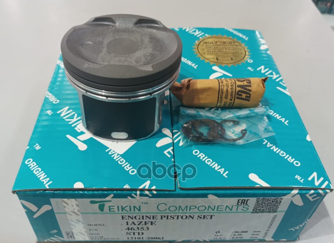 Поршень без колец ( цена за 1 шт) Toyota RAV4 1AZ-FE d86.0 STD (13211-28061) TEIKIN арт. 46353STD