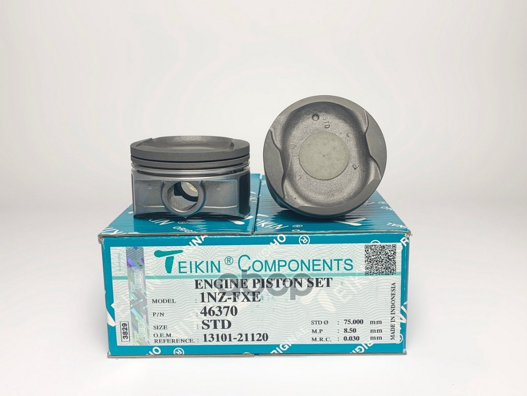 Поршень  (к-т 4 шт) STD TOYOTA COROLLA/AXIO/FIELDER 1NZFE 05- TEIKIN арт. 46370 STD