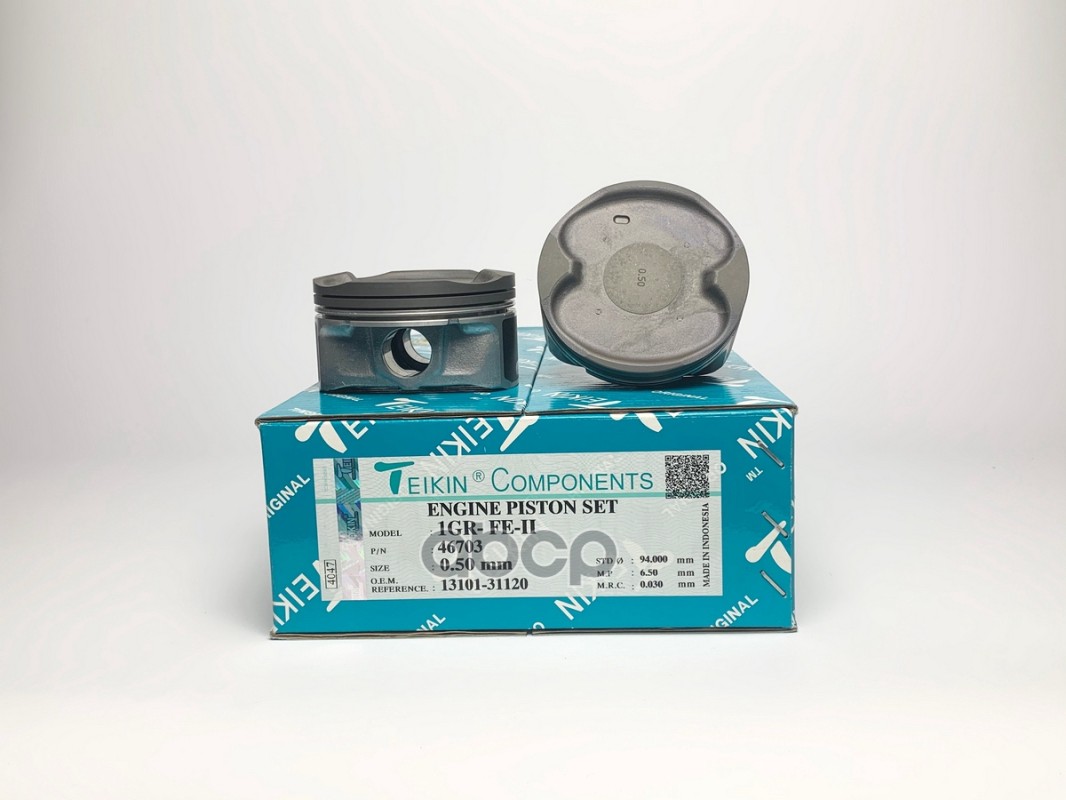 Поршень (0.5/ к-т 6 шт) Toyota Land Cruiser Prado (J150) 09-17 / 4Runner 09-24 1GRFE TEIKIN арт. 46703 050