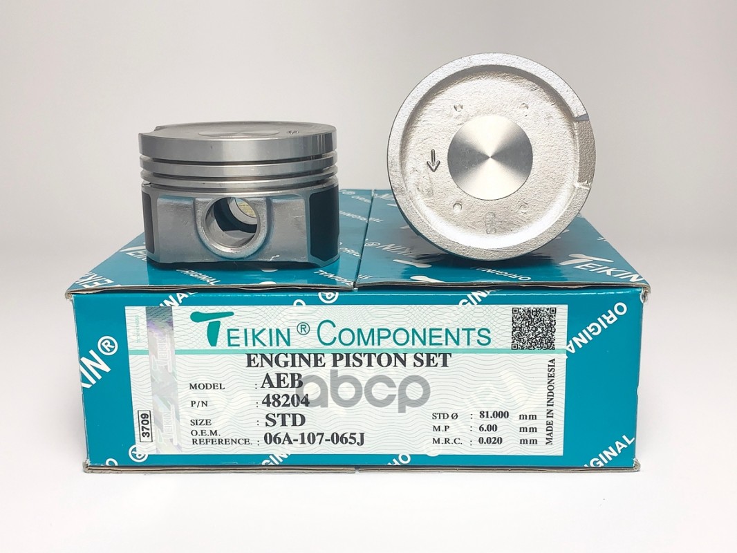 Поршень без колец VW AEB d81.0 STD (06A 107 065 J) Teikin TEIKIN арт. 48204STD