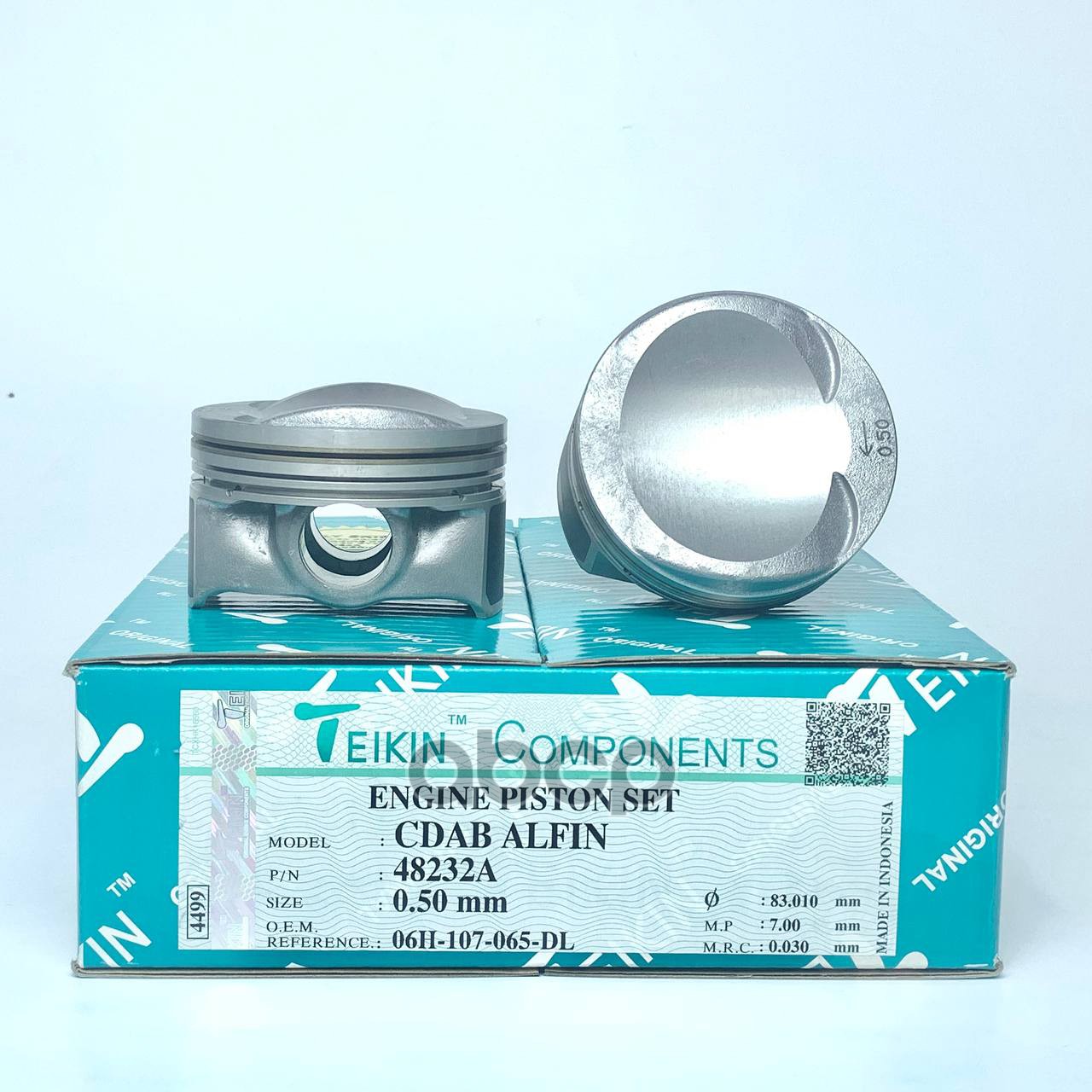 Поршень (к-т 4 шт) 050 Диаметр пальца 23,0 mm  VAG OCTAVIA/PASSAT(B7)/CDAB TEIKIN арт. 48232A 050