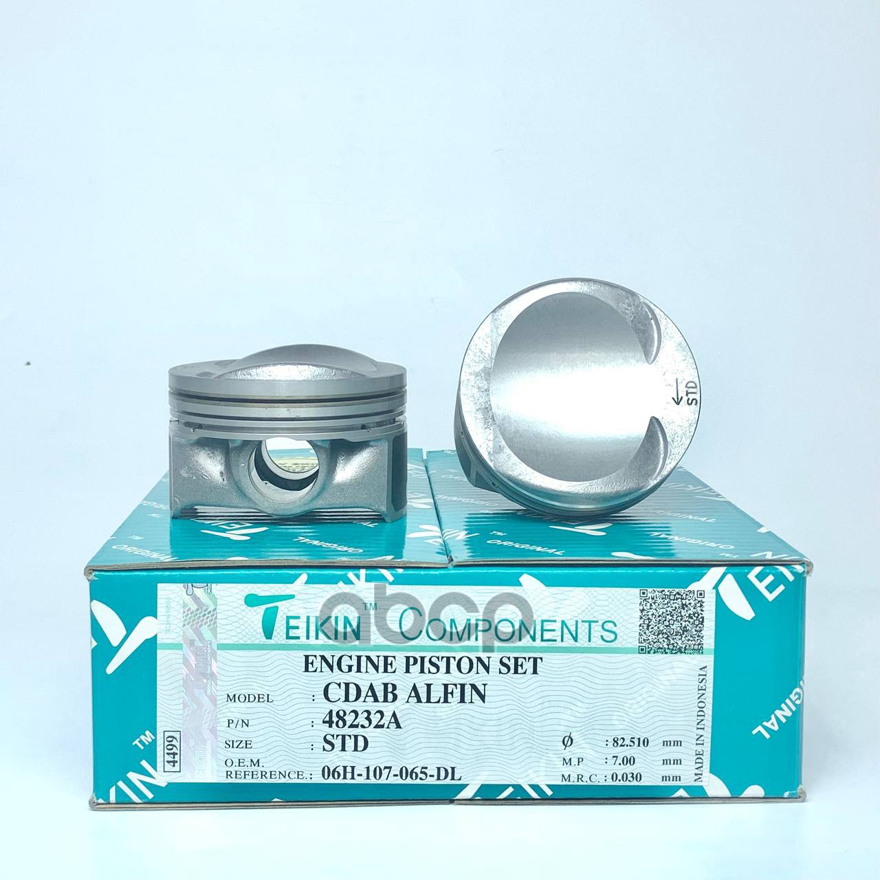 Поршень (к-т 4 шт) STD Диаметр пальца 23,0 mm  VAG OCTAVIA/PASSAT(B7)/CDAB TEIKIN арт. 48232A STD