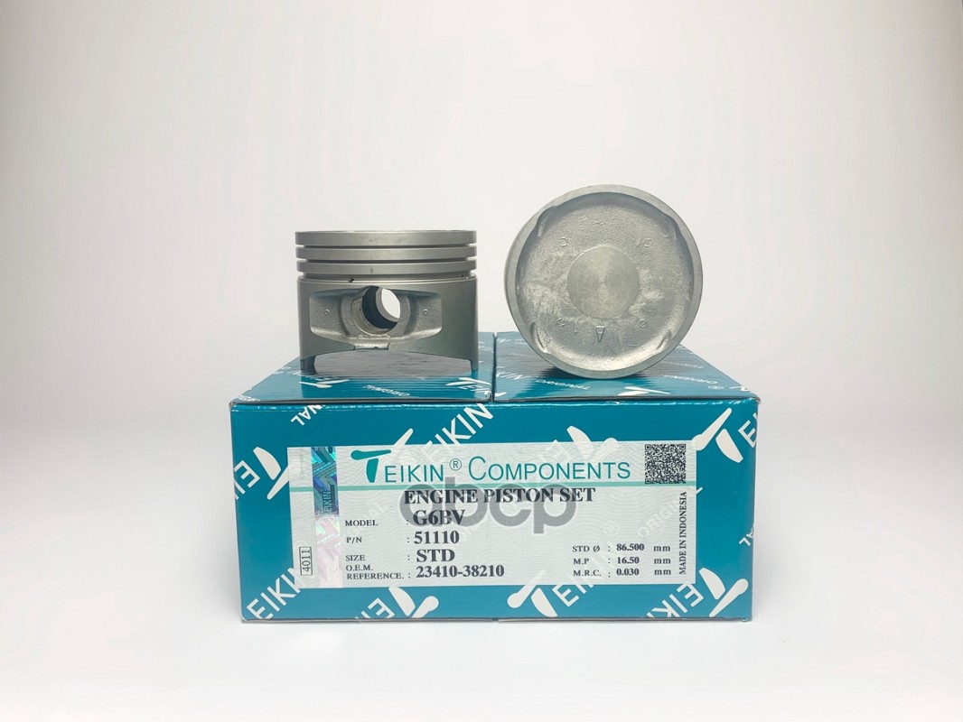 Поршень без колец Hyundai G4JS DOHC d86.5 STD (23410-38210/23410-38290) Teikin TEIKIN арт. 51110STD
