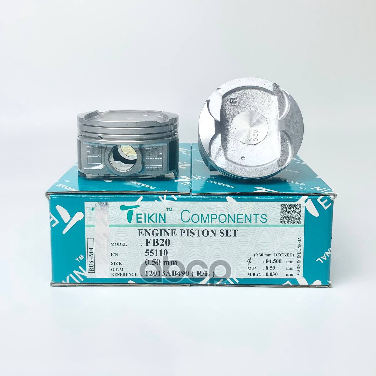 Поршень без колец Subaru FB20 d84.0+0.50 (12013-AB490/12018-AB490) Teikin TEIKIN арт. 55110050