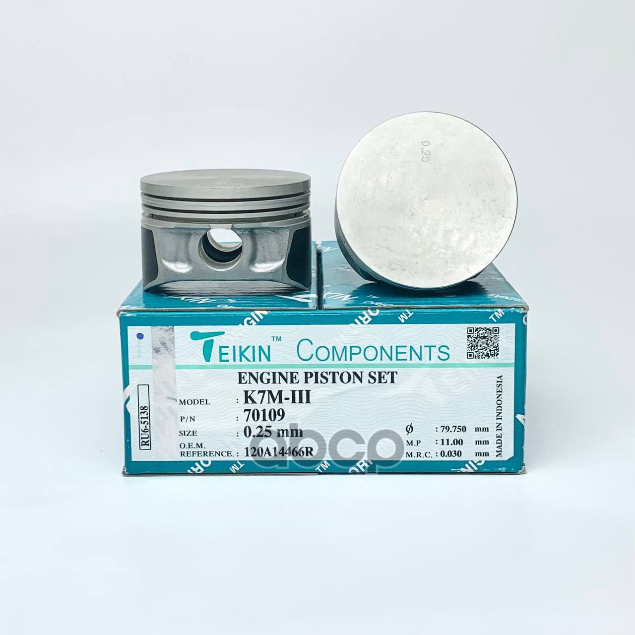 Поршень двигателя Teikin 70109025 701090.25 TEIKIN арт. 701090.25