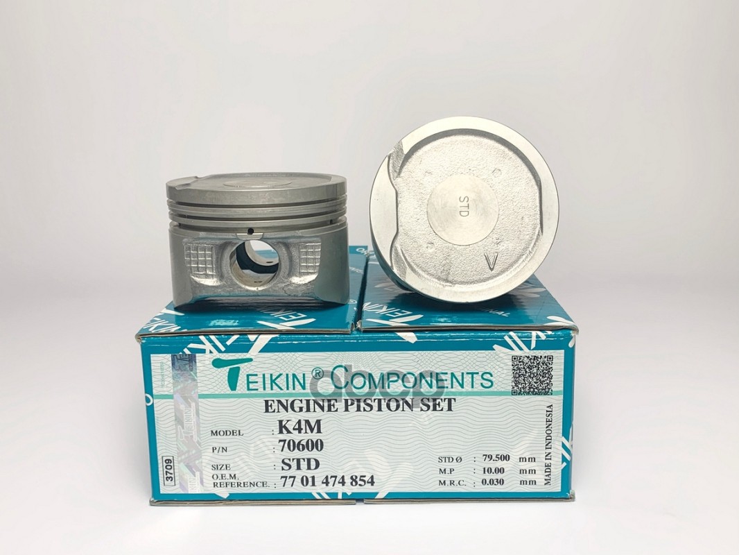 Поршень  (к-т 4 шт) STD RENAULT LOGAN/DUSTER K4M 07- TEIKIN арт. 70600 STD