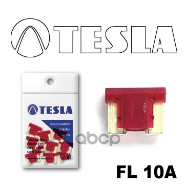 Предохранитель 10A Мини TESLA арт. FL10A