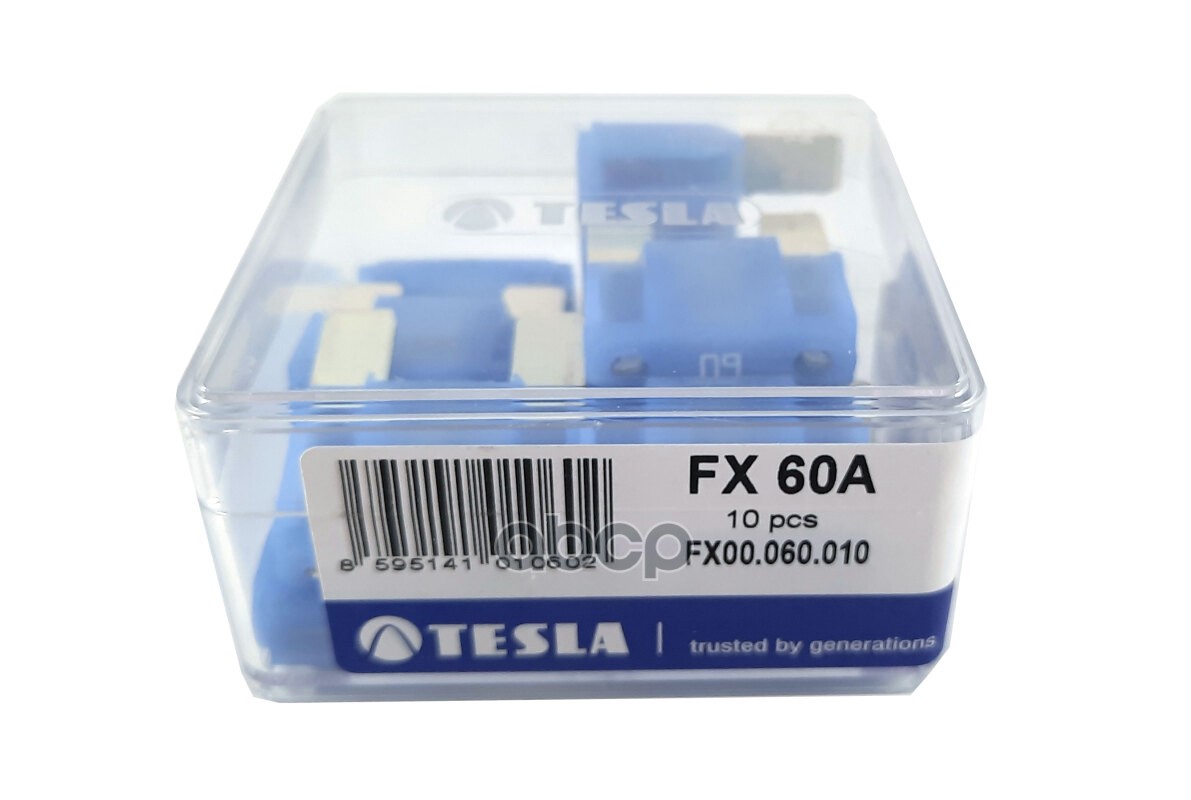Предохранитель Плоский "Maxi 60А  (10 Шт)  Fx60a.10 TESLA арт. FX60A.10
