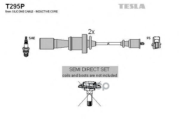 Комплект Проводов Зажигания T295p TESLA арт. T295P