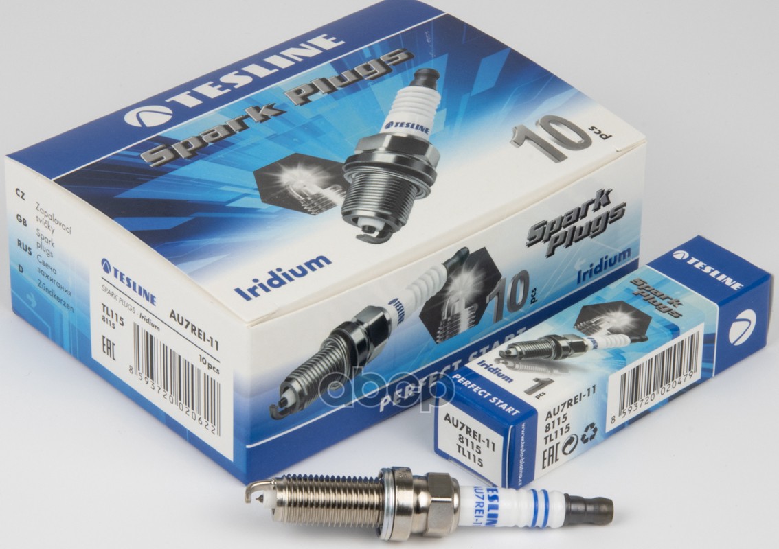 Свеча зажигания (4912) ILKAR7B-11 TOYOTA Auris/Avensis/Corolla/Rav 4 TESLA TL115 TESLA арт. TL115