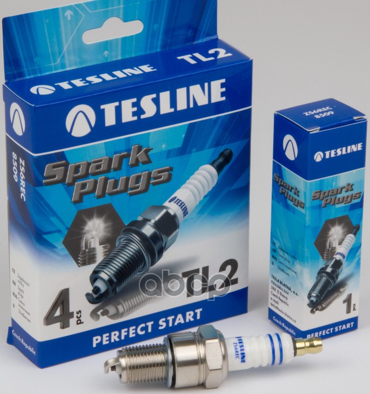 Свечи Зажигания К-Т 4 Шт.(2268) Bpr6es Lada 2108-2109 Двиг. 8V Карбюратор Tesla Tl2 TESLA арт. TL2