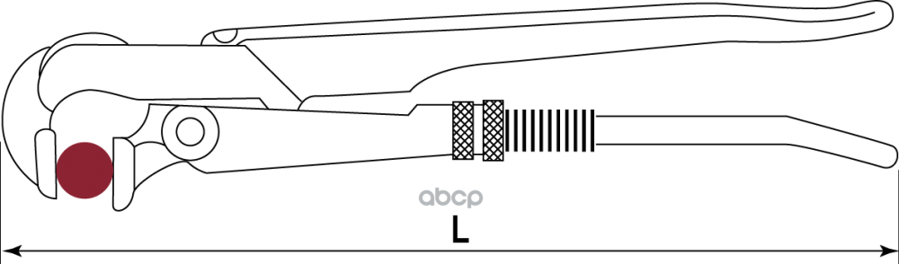 Ключ Трубный Рычажный, №1.5, Тип F THORVIK арт. BNPW15L