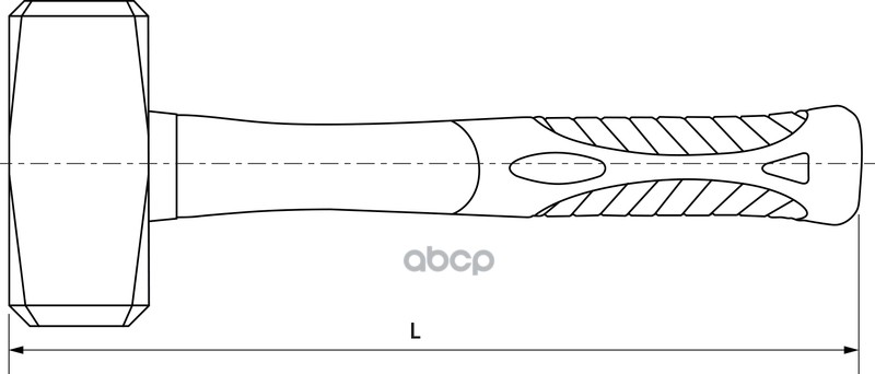 Кувалда С Фиберглассовой Рукояткой 2 Кг. THORVIK арт. PSH002