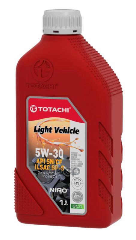 TOTACHI Масло моторное TOTACHI NIRO LV Semi-Synthetic SN/CF 5W-30 1л (4562374694965) 19501