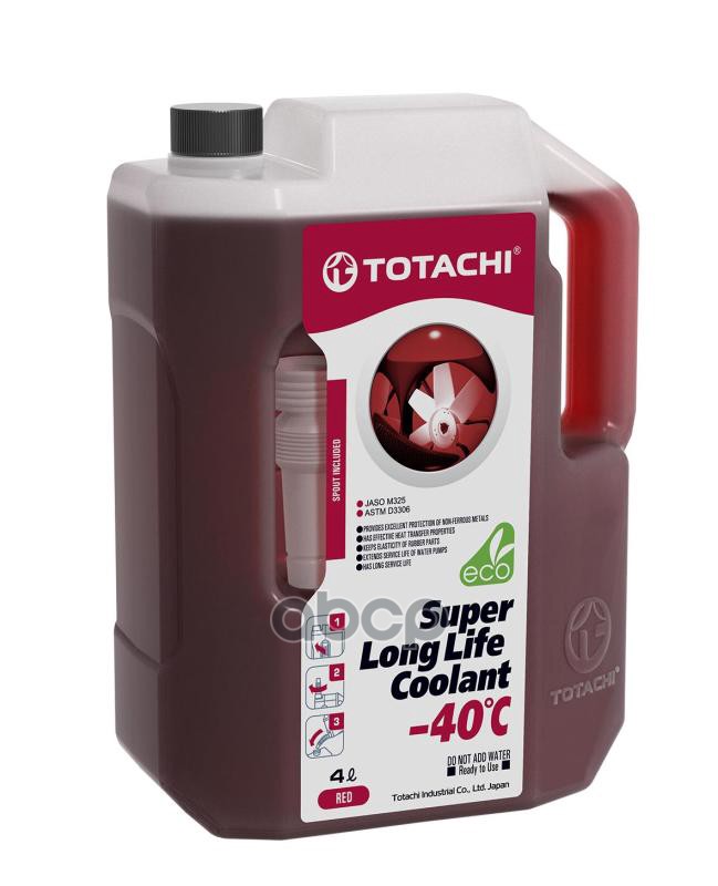Антифриз TOTACHI SUPER LLC RED -40C 4л 4589904520716 41804 TOTACHI арт. 41804