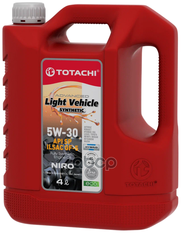 TOTACHI Масло Моторное Синтетика 5W-30 4Л