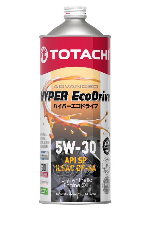 TOTACHI Масло моторное синтетическое Hyper Ecodrive 5W30 SP, GF-6A 1л