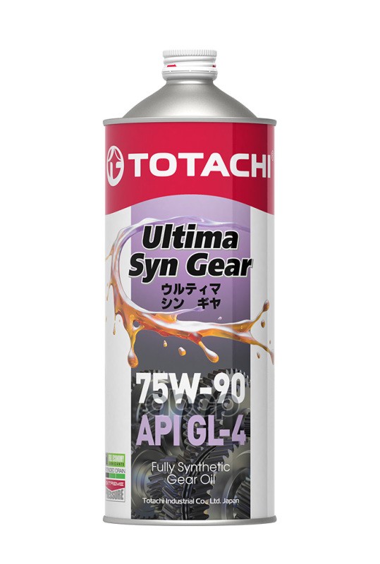 Масло трансмиссионное TOTACHI ULtima Syn-Gear 75W-90 GL-4 1л (4589904931543, 60701) G3501 TOTACHI арт. G3501
