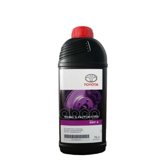 Тормозная жидкость Brake Clutch Fluid DOT-4 1л TOYOTA арт. 0882380112