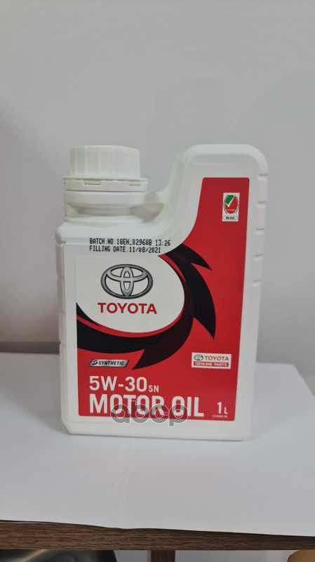 TOYOTA Масло моторное синтетическое TOYOTA 5w30 1л 08880-83713